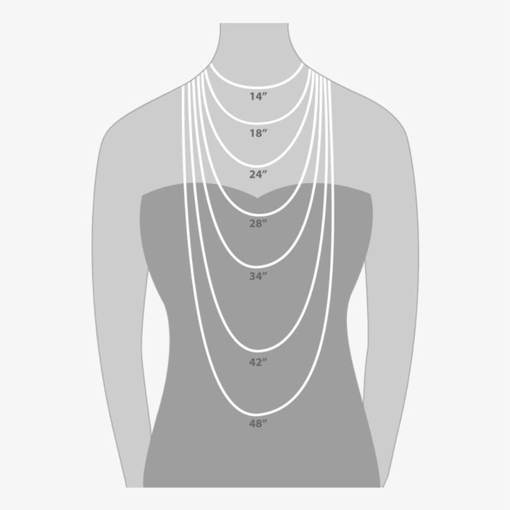 Womens Silver Tone 27" Multi-Chain Necklace - Picture 5 of 5